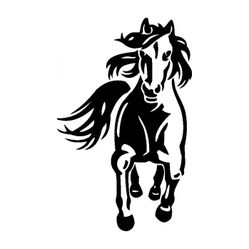 Samolepící dekorace SAMOLEPKA Kůň 077 pravá (01 - černá) NA AUTO, NÁLEPKA, FÓLIE, POLEP, TUNING, VLASTNÍ TEXT, TISK, AUTOSAMOLEPKY.cz, POLEPY, OBRÁZEK, LOGO, SAMOLEPKY