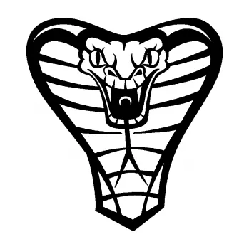 Samolepící dekorace SAMOLEPKA Cobra 004 (01 - černá) NA AUTO, NÁLEPKA, FÓLIE, POLEP, TUNING, VLASTNÍ TEXT, TISK, AUTOSAMOLEPKY.cz, POLEPY, OBRÁZEK, LOGO, SAMOLEPKY