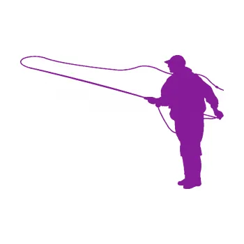 Polep vozidla SAMOLEPKA Rybář 013 levá (14 - fialová) NA AUTO, NÁLEPKA, FÓLIE, POLEP, TUNING, VLASTNÍ TEXT, TISK, AUTOSAMOLEPKY.cz, POLEPY, OBRÁZEK, LOGO, SAMOLEPKY