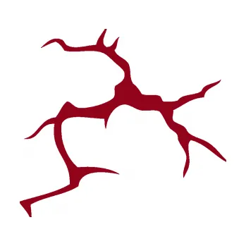 Samolepící dekorace SAMOLEPKA Prasklina 003 (07 - bordó vínová) NA AUTO, NÁLEPKA, FÓLIE, POLEP, TUNING, VLASTNÍ TEXT, TISK, AUTOSAMOLEPKY.cz, POLEPY, OBRÁZEK, LOGO, SAMOLEPKY