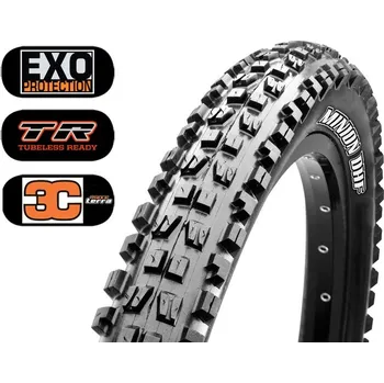 Plášť na kolo Plášť 27,5 * 2,60' Maxxis MINION DHF přední WT 3C EXO T.R. kevlar Maxx Terra