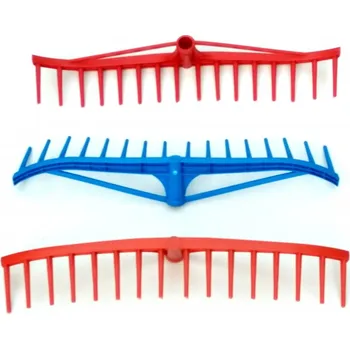 Chov hospodářského zvířete Hrábě na seno plastové s násadou 16 zubů, délka 160 cm