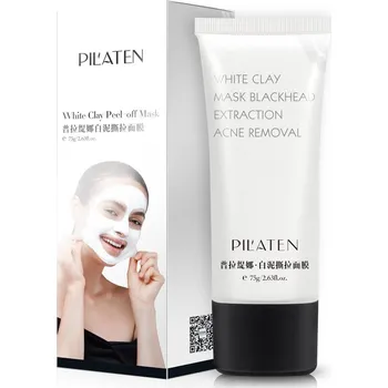 Pleťová maska PILATEN White Clay Peel-Off Mask slupovací jílová maska 75 g