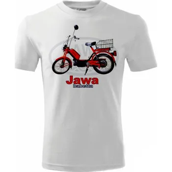 Pánské oblečení STRIKER Tričko Jawa Babetta Barva: Bílá, Velikost: XXL