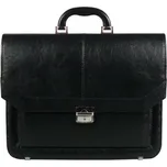 Aktovka REAbags 7253-TR - černá/nikl 15 l