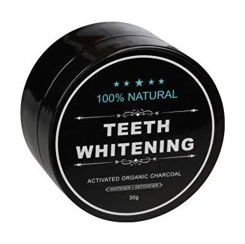 Dentální hygiena Charcoal Bělicí zubní pudr 100% natural 30 g
