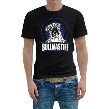 Dámské tričko STRIKER Pánské tričko bullmastiff Velikost: S