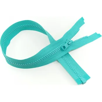 Zip YKK Zip kostěný QuickFree® 60cm tyrkys