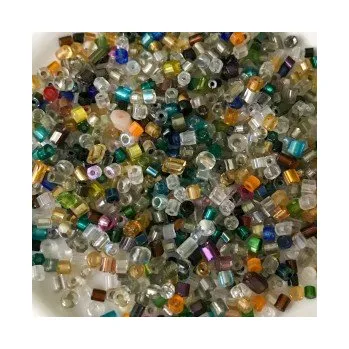 Dětské navlékací korálky Rokajl 10/0 mišmaš 2