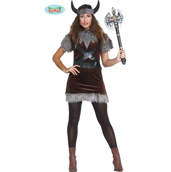 Karnevalový kostým Guirca Fiestas Španělsko Wiking Lady - kostým x varianta: M - 38/40