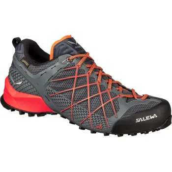 Pánská treková obuv Salewa MS Wildfire GTX Omre Blue/Fluo Orange 42,5