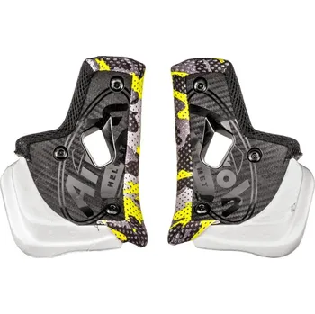 Helma na motorku lícníce interiéru pro přilby AVIATOR 2.3 s HYDRA systémem, AIROH - Itálie (camo/šedá) M