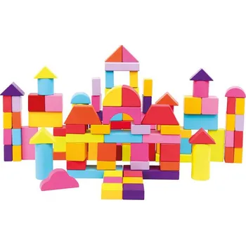 Dřevěná hračka BINO Kostky Bino 100 ks