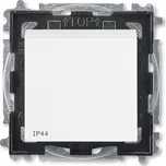 přepínač střídavý, s krytem, řazení 6, IP44; bílá/bílá, design LEVIT
