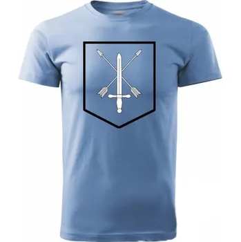 Pánské tričko STRIKER Tričko 131. pěší rota AZ Hradec Králové Barva: Modrá, Velikost: XXXL