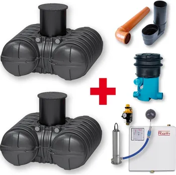 Roth Haustechnik II s čerpadlem a řídící jednotkou O 7 000 l