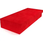 Válenda červená lamelová s HR matrací