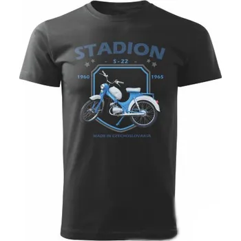 Oblečení a móda STRIKER Tričko STADION S-22 Barva: Černá, Velikost: XL