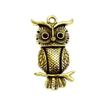 Přívěsek Přívěsek sova 32x18mm