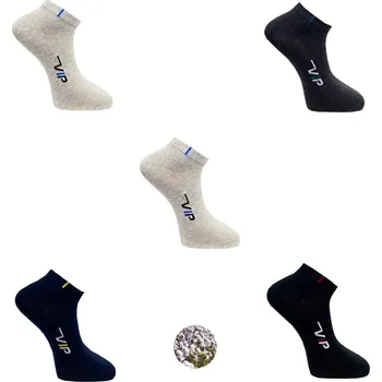 Pánské ponožky PeSaiL Kotníkové ponožky Vip ( 5 párů v balení ) Barva: Mix barva, Velikost: 40-43