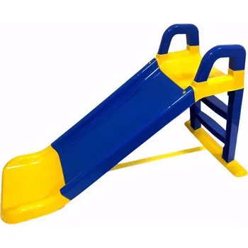 skluzavka 3-stupňová dětská skluzavka modro-žlutá