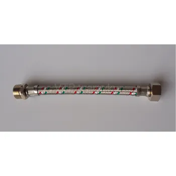 Vodovodní potrubí V&G Valogin Tlaková propojovací flexi hadička MF, PN10, 80°C Rozměr: 3/8" x 3/8" 30 cm