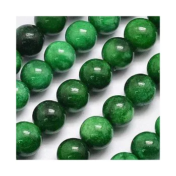 Korálek Jadeit zelený 8mm (6ks)