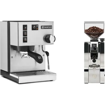 Kávovar Rancilio Silvia BC + Eureka Mignon XL, CR chrome