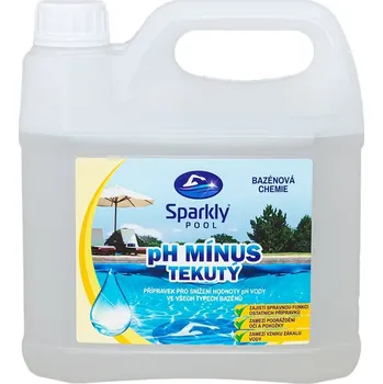 SparklyPOOL pH mínus tekutý, 3 l