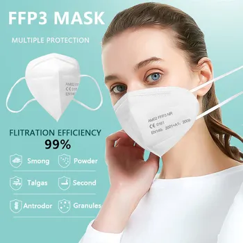 RESPIRÁTOR FFP 3, zdravotní maska Anti virus