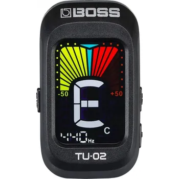 Příslušenství k hudebnímu nástroji Boss BOSS TU-02 klipová ladička