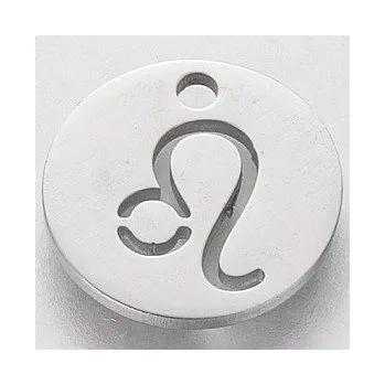 Přívěsek Přívěsek znamení zvěrokruhu - lev 13x13mm chirurgická ocel
