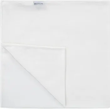 látková plena Čtvercová mušelínová plena (bílá), Bamboolik