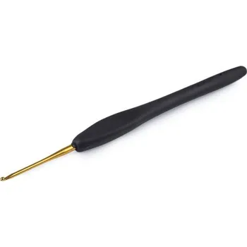 Háček 2,0 mm, silikonová rukojeť, černá