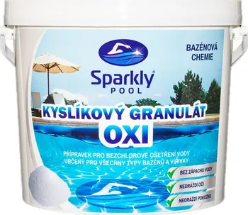 Bazénová chemie SparklyPOOL Kyslíkový granulát Oxi
