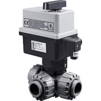 Vágner Pool PVC Kulový el. třícestný ventil 63 mm FIP-L