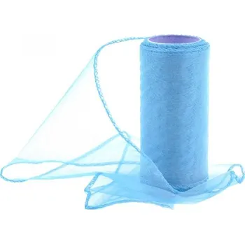 Organza 12cm/10y modrá ledová 022