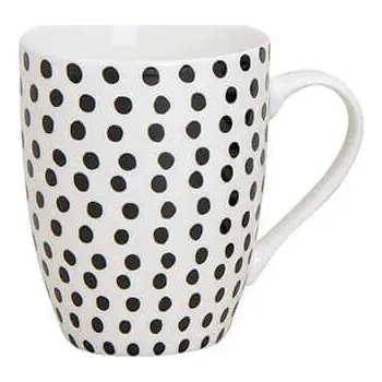 G. Wurm, Německo GW - Keramický hrníček s černými puntíky - 270 ml