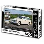 Puzzle č. 80, Škoda 1202 STW Sanitní vůz (1961) 500 dílků