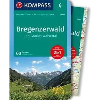 Cestování KOMPASS Wanderführer Bregenzerwald und Großes Walsertal 1:40.000 - Schäfer, Brigitte