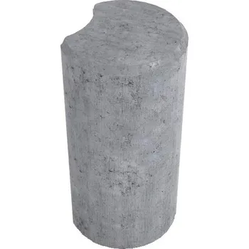 Venkovní dlažba FEROBET Palisáda kruhová 130/100/420 - šedá