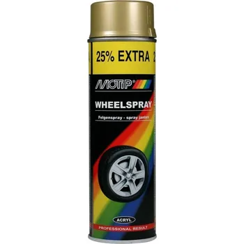 Autolak Motip Felgengold 500 04008 500 ml zlatý
