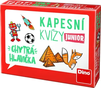 Desková hra Dino Kapesní kvízy junior: Chytrá hlavička
