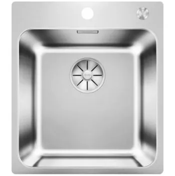 Nerezový dřez Blanco Solis 400 IF/A InFino nerez kartáčovaný, s excentrickým ovládáním PushControl - 526119 + ZÁRUKA 3 ROKY ZDARMA
