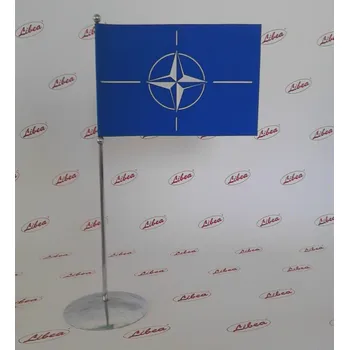 Vlajka NATO, praporek na stojánek