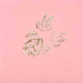 Papírový ubrousek Ubrousky svatební růžové, 33x33cm, 3-vrstvé