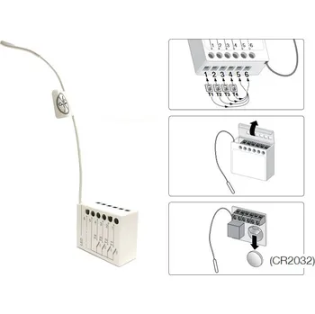 Dálkový ovladač vrat TTXB4 - čtyřkanálový dálkový ovladač Nice s plovoucím kódem
