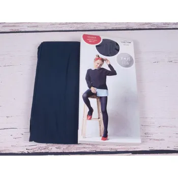 YO Silonky punčocháče punčochy mikrovlákno RA09 tmavomodrá námořní modrá 40 DEN velikost oblečení - děti: 128/134