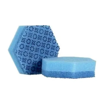 Houbička 3M Houbička na nádobí Scotch-Brite 3001HEX, modrá, 113 mm x 98 mm
