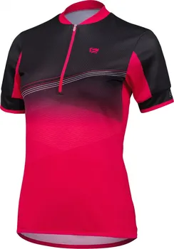 cyklistický dres Etape LIV s krátkým rukávem W růžový/černý